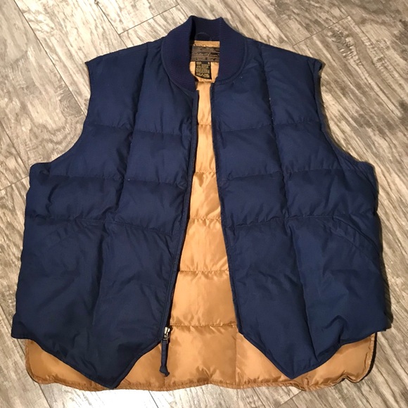 eddie bauer goose down vest